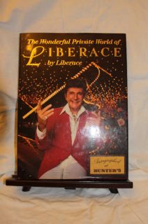 The Wonderful Private World of Liberace Autographed
