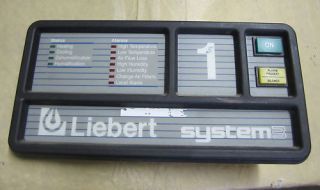 Liebert System 3 Operator Interface Panel