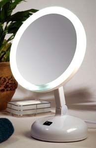 10X Lighted Magnifying Makeup Mirror   Daylight Mirror Series [FL 10DS