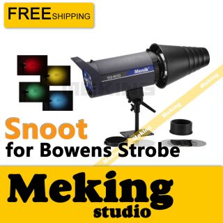 Studio Flash MK Conical Snoot Light Control for Bowens