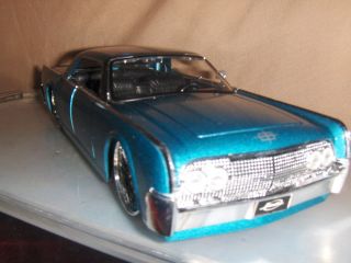 Toy Jada Dub 1 24 Blue 1963 Lincoln Continental Old School Diecast