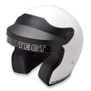 Pyrotect Sportsman Open Face Motorcycle Helmet M2010 Dot