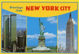World Trade Center Statue of Liberty Empire State Building Unused