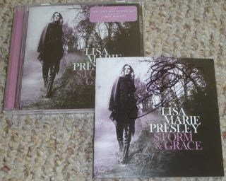 Lisa Marie Presley Hand Signed Storm Grace CD Autographed Daughter of
