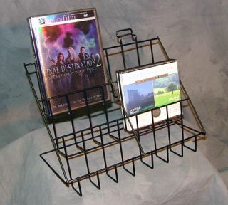 Tier 6 Pocket Literature Counter Display Rack Great for Books CDs