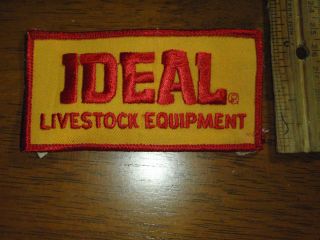 RARE Ideal Livestock Equipment Farming Seed Company Cattle 1960s BX x