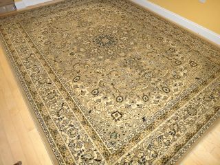 Isfahan Persian Rug Oriental Carpet Living Room Rugs