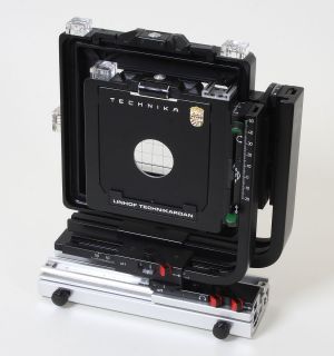 Linhof 4x5 Technikardan View Camera with Normal Wide Bellows