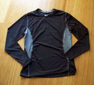 NWT MENS NIKE PRO COMPETITION BASE LAYER LONG SLEEVE HYPERCOOL SHIRT
