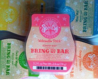 Bring Back My Bars 3 2oz Scentsy Bars Brand New BBMB July