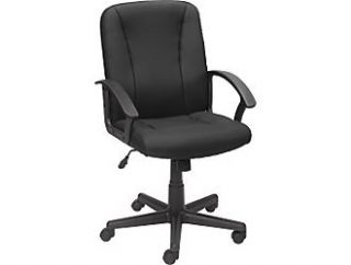 Lockridge Fabric Managers Chair Black