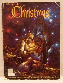 Christmas American Annual Literature Art Book 1971 68 Page