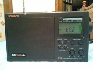Sangean Ccradio Plus Am FM WX Long Range DX Portable Radio
