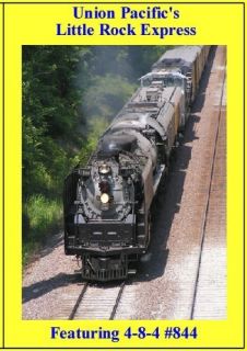 Train DVD Union Pacific 844 Little Rock Express