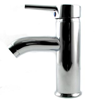 Hot Cold Mixed Water Polished Bathroom Lav Bar Sink Faucet Water Tap
