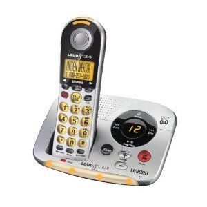 Uniden D2997 Loud and Clear Cordless Answering System with Big Buttons
