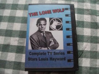 LONE WOLF, Complete 1954 55 TV Series, Louis Hayward, 6 DVD box set