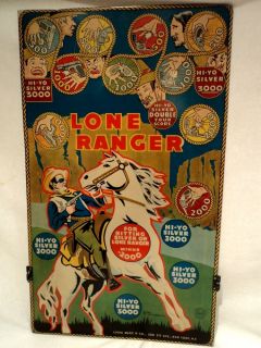 Ranger Metal Target Toy Game 1938 Louis Marx Co NY NY 16 x 27