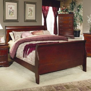 Louis Philippe California King Size Bed