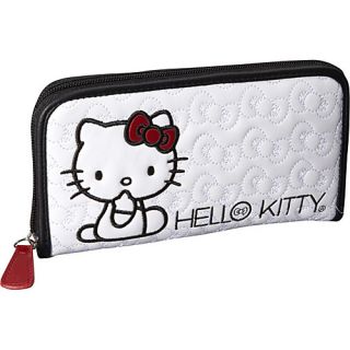 Loungefly Hello Kitty Quilted Bows Wallet White