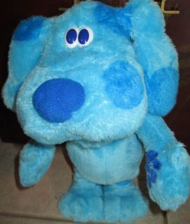 Fisher Price Plush blues Clues Singing and dancing Doll 14 tall Fisher