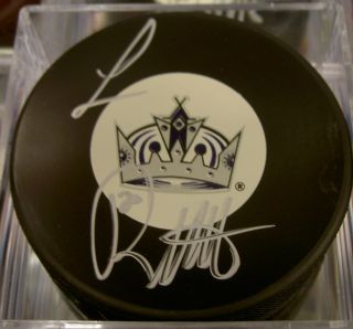 Luc Robitaille Autographed Signed Los Angles Kings Hockey Puck HOF