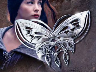 Lord of The Rings The Arwen Butterfly Brooch