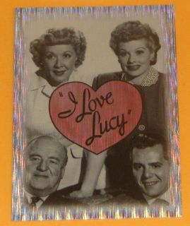 2001 Dart I Love Lucy 50th Anniversary Box Topper Card BT 1 NM MT