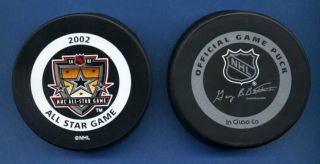 Los Angeles Kings 2002 Game Puck All Star Game
