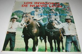 Los Invasores de Nuevo Leon Amor A La Ligera LP Norteño