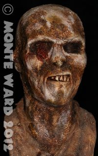 Zombie Resin Bust Lucio Fulci Life Size Sideshow Walking Dead