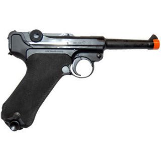Airsoft Tanaka Luger P08 WW2 GBB Metal Replica Pistol Gun RARE 4 inch