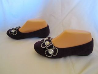 Girls Purple Flat Shoes US Youth Size 9 4 Link