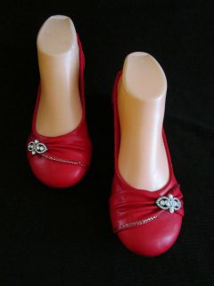 Via Pinky Collection Women Red Flat Shoes US Size 5 10