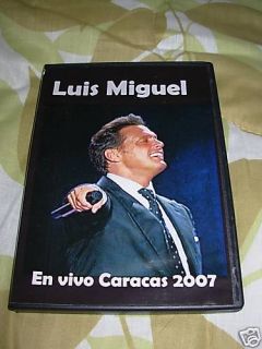 Luis Miguel En Vivo Tour 2007 DVD Venezuela Completo