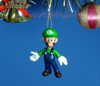  Ornament Home Party Christmas NINTENDO Super Mario Bros Luigi R4