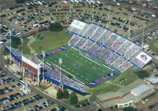 Louisiana Tech Bulldogs Joe Aillet Stadium Postcard