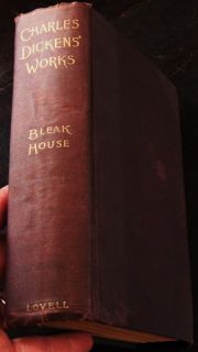 Bleak House Charles Dickens 1883 Ed John Lovell