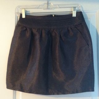 Luca Couture Silvery Grey Skirt from Urban Outfitters Size 2 Worn Once