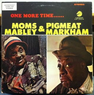 Moms Mabley Pigmeat Markham One More Time LP VG LPS 1504 Vinyl 1965