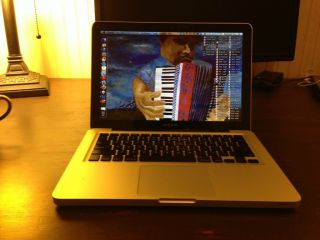 Macbook pro 13 with iWork MS office for Mac Mackeeper 8gb 500 Mac OS X
