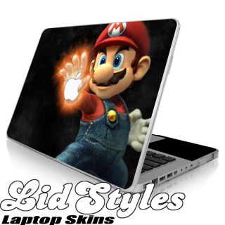 Mario Vinyl Laptop Skin Decal Fits Apple MacBook Pro Air 13