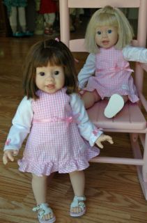 Lee Middleton Macie Brown 20 Toddler Vinyl Cloth Baby Doll New in Box