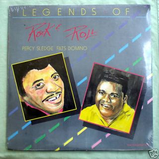 Percy Sledge Fat Domino 2 LPS Legends of Rock Roll SEALED