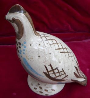 Red Wing Pottery Bob White Quail Bird Hors DOeuvres Serving Retro