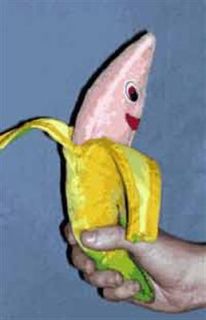 Giant Zipper Banana Magic Tricks Clown Joke Kids Show