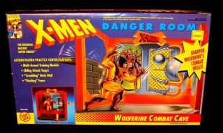 Vintage 1994 Wolverine Combat Cave Danger Room Toybiz x Men Factory