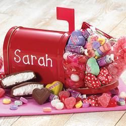 Personalized Childrens Mini Mailbox Filled with Candy