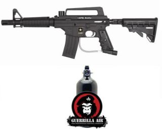 New Tippmann Alpha Black Tactical Paintball Gun M16 N2