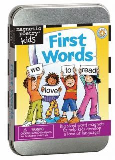 Magnetic Poetry® First Words Kids Edition 3014 New